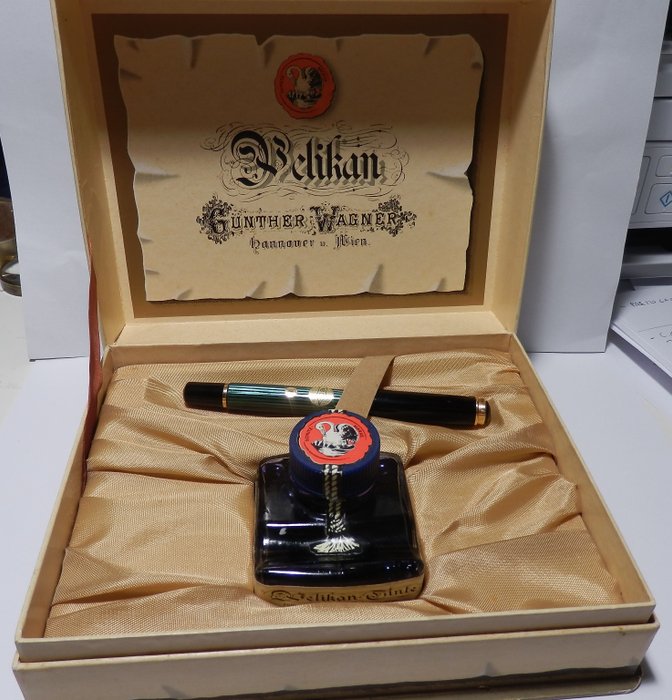 Pelikan 0 Souversan M 400 Gunther Wagner fountain pen, with ink