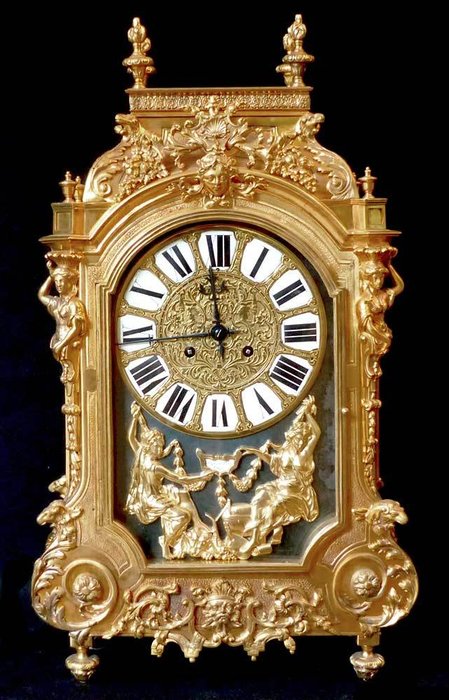 Religious table clock - Lerolle Frères, Paris - period 1850