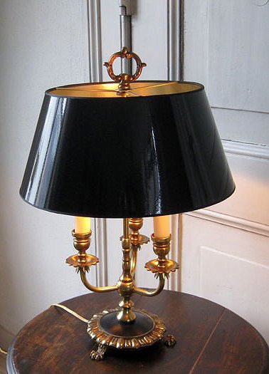 A Copper French Bouillotte Lamp Second, French Bouillotte Lamp