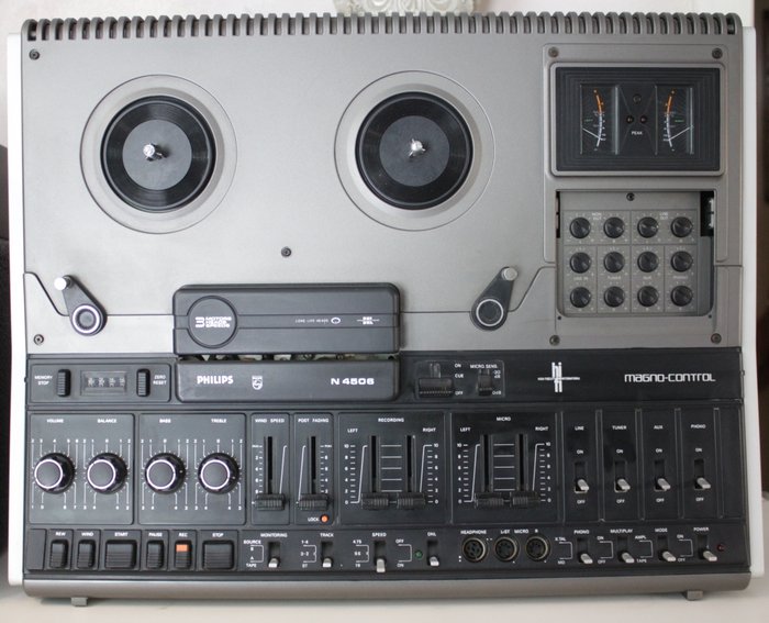 Philips tape recorder type N 4506 Magno Control