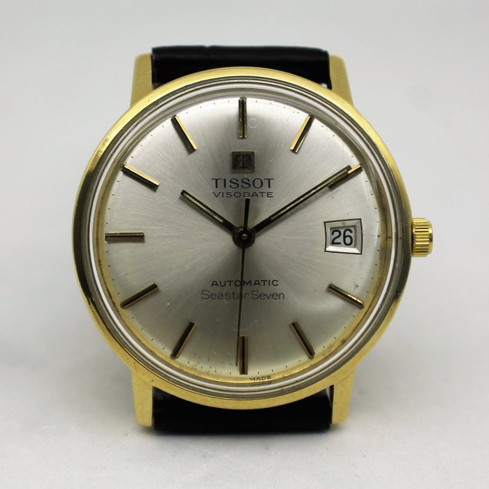 Tissot Visodate Seastar Seven – 18kt Gold - Men's Wristwatch