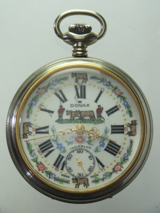 Donax - Men's pocket watch - Late 20th century 