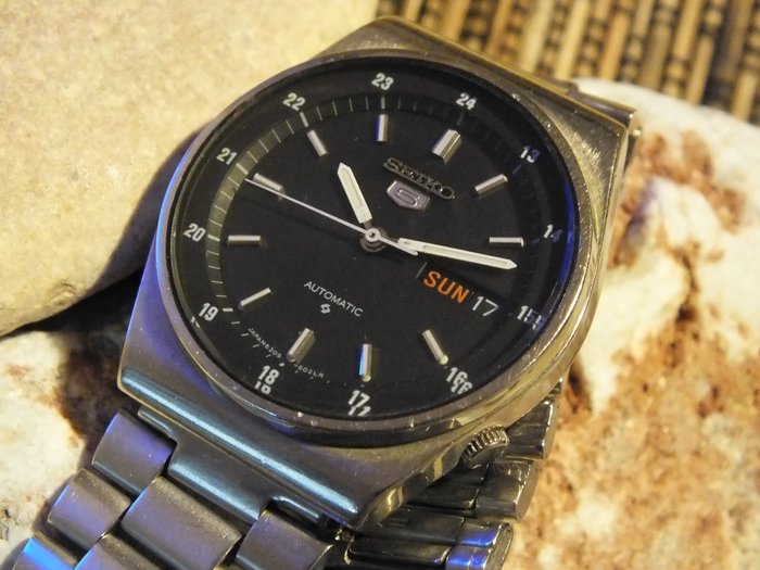 SEIKO 5 (6309-6020) - Men's Automatic Wristwatch - Vintage 1970s