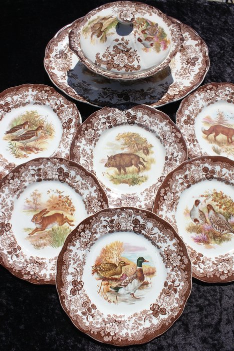 Palissy Royal Worcester Group – 13 delig wild servies
