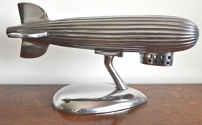 GRAF ZEPPELIN Hindenburg - all aluminium polished, 43 cm