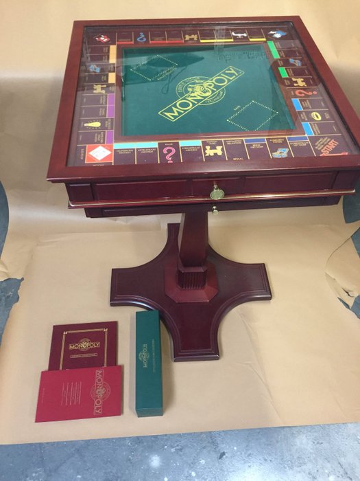Franklin Mint - Monopoly table in Dutch