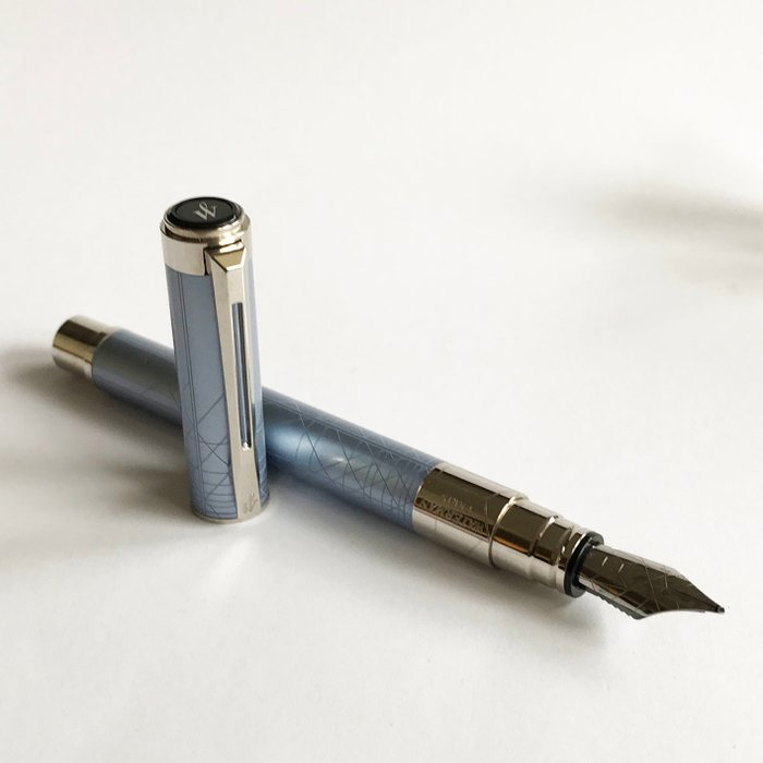 Waterman Perspective – Fountain Pen - DESIGNER COLLECTION – AZURE Blue - NEW MODEL