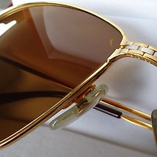 gold cartier glasses men