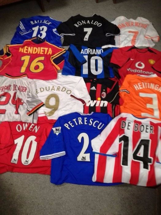 Authentic vintage football shirt collection - Catawiki