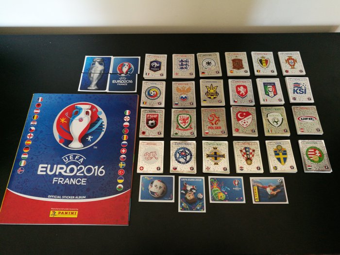 Panini EM EURO 2016 France Sticker aussuchen Belgien 465-490 oder komplett