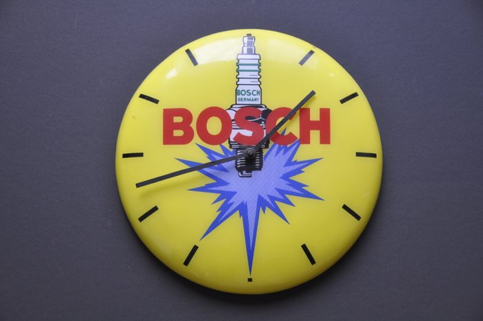 Advertising clock - BOSCH - ca. 1960