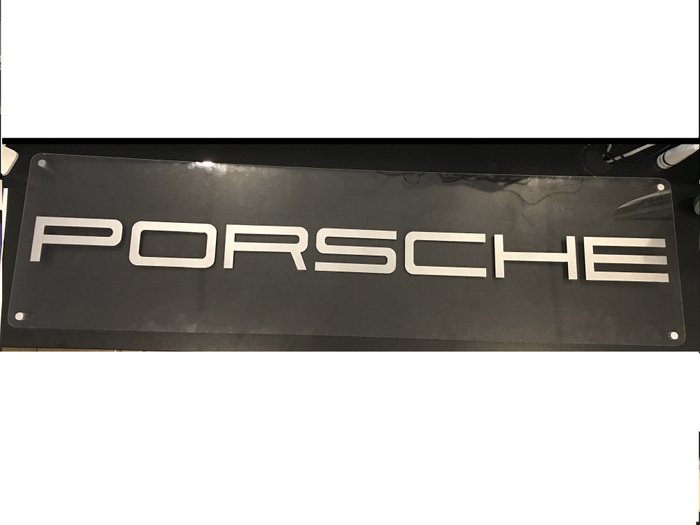 Porsche Metal Service Detailing Reproduction Vintage Wall Sign 