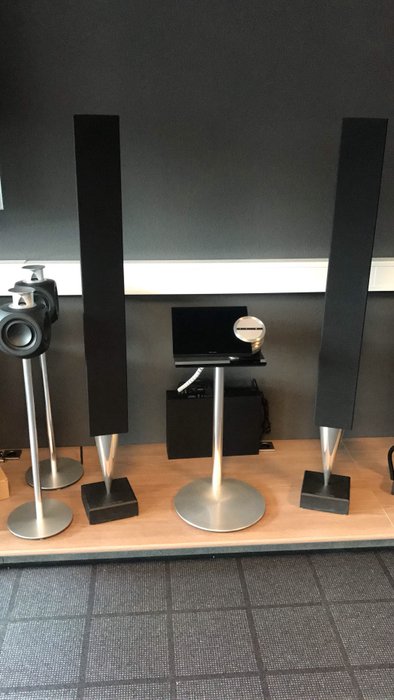 Beosound 5 met beomaster 5 met aux streaming + Beolab 8000 topset.