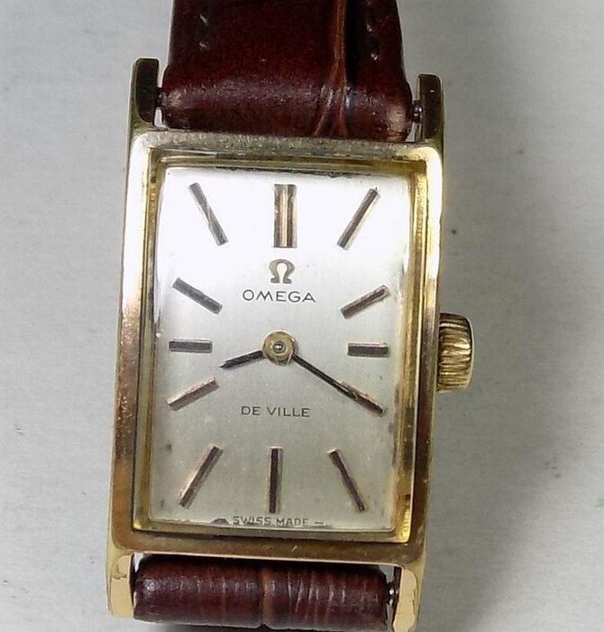 Omega De Ville - calibre 484 - Rectangle Case - 1960's - Ladies Wristwatch