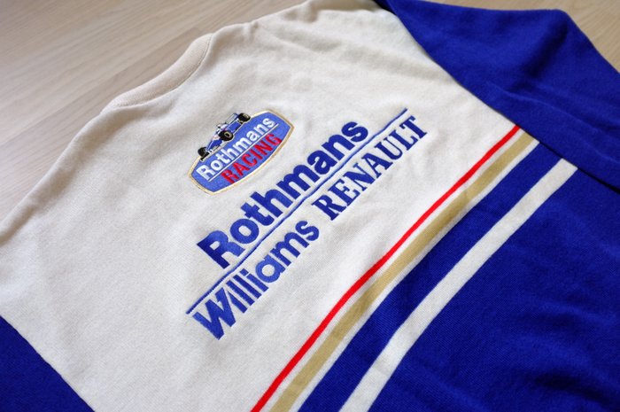 Vintage 90's rare Williams Rothmans F1 racing team sweater