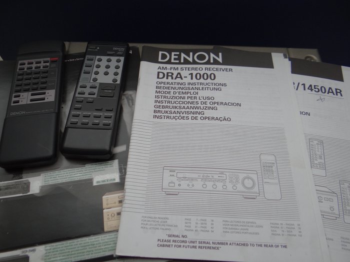Service Manual-Anleitung für Denon DRA-1000 