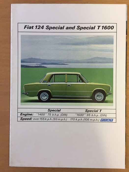 10.3.13 2 pages Publicite 1969 fiat 124 coupe sport