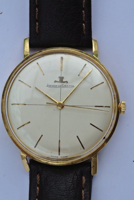 Jaeger-LeCoultre - gold men's wristwatch - around the 1950s.