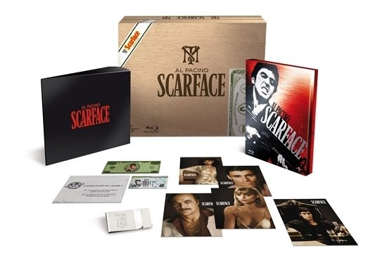 Scarface - Blu-ray - Collector's Edition box set - limited edition cigare box with extra's