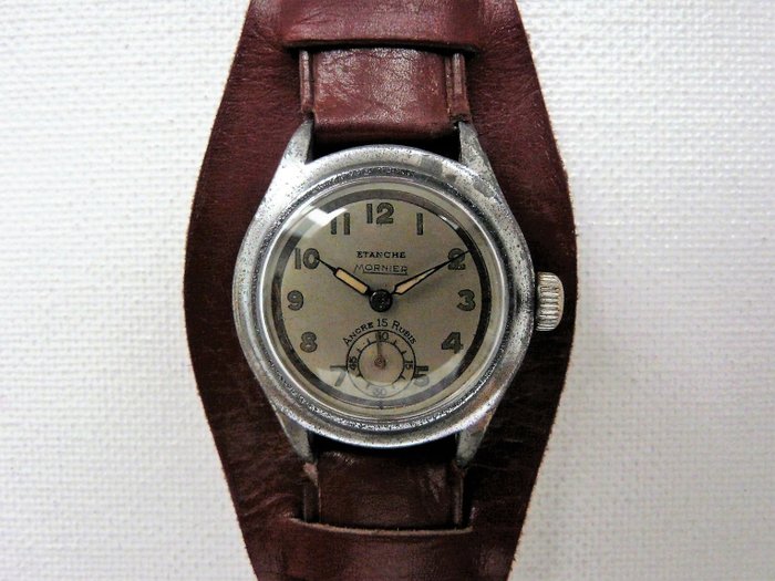 MORNIER French Military Watch World War Two Circa 1940 (Pre Fall of France)
