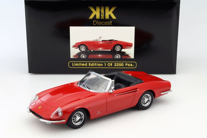 KK Scale - 1:18 - Ferrari 365 California Spyder - Édition limitée à 2 250 exemplaires.