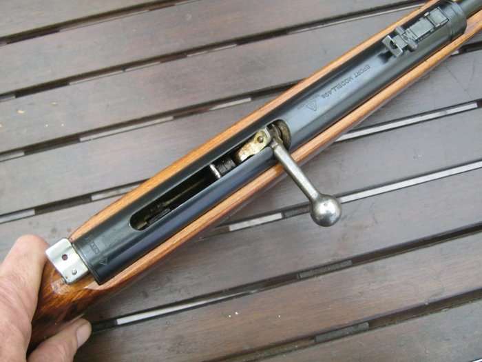 Haenel 49a bolt action loading air rifle sports model - Catawiki