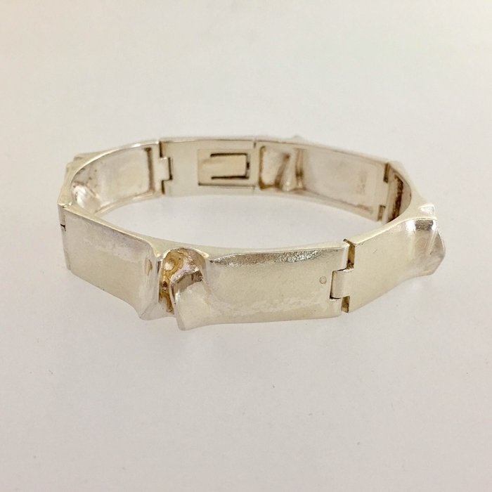 Lapponia – Vintage "Ceres" silver women's bracelet – 1974 – length 18 cm