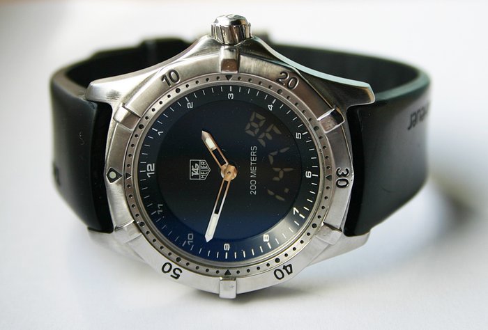 TAG Heuer Multigraph Ana-Digi wristwatch WK111A-0 - Men's - 2004