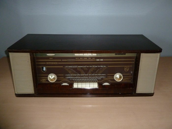 Radio - Philips Reverbeo B7X14A / 22 Stereo - 1961-1963