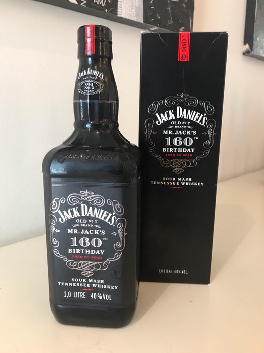 jack daniels 160th birthday in box 1000ml