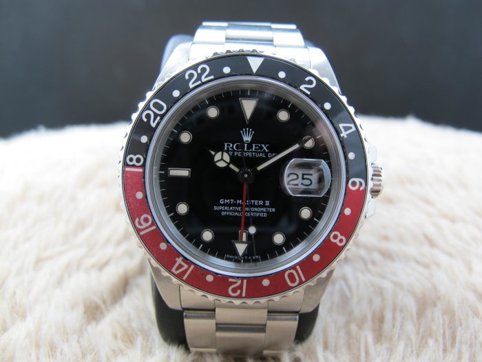 1989 ROLEX GMT MASTER 2 16710 (T25 DIAL 