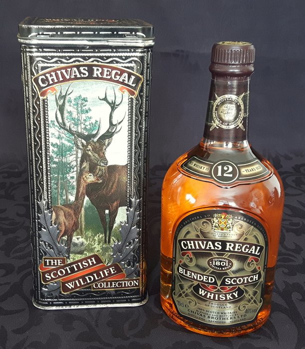 Chivas Regal 'The Scottish Wildlife Collection' - "The Red Deer" - Limited Edition