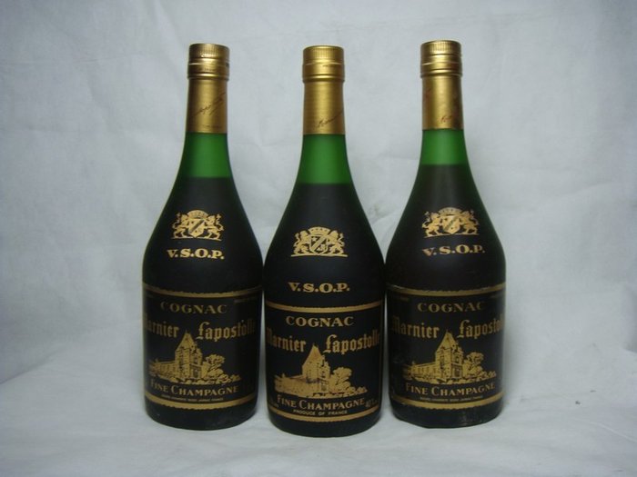 Cognac Marnier-Lapostolle V.S.O.P. Fine Champagne - 70cl - 3 Bottles