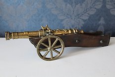 Bronze ornamental gun - artillery