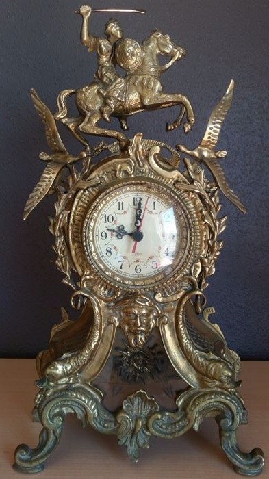 Great Portuguese clock made of bronze
