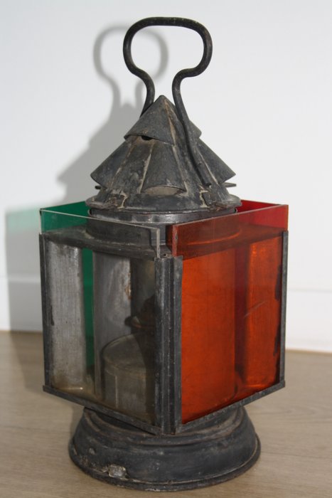 Oil lamp/lantern - Orlians & Co 1947 Mechelen Belgium - railroad - 20th century - Belgium