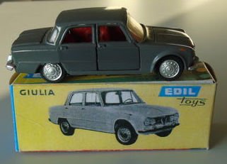 Edil Toys-Italy - Scale 1/43 - Alfa Romeo Giulia No.4