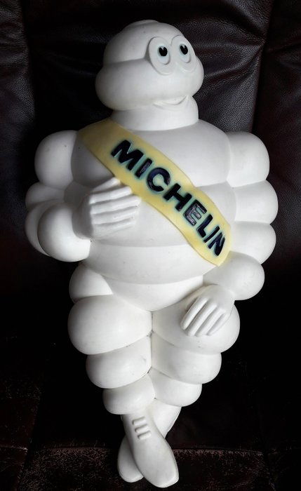 Michelin Bibendum - original 'made in France' figure in plastic - 48 cm - 1966