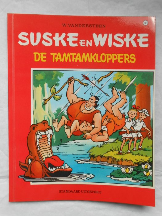 Suske en Wiske VK-88 - De tamtamkloppers - sc - 1e druk - (1969)