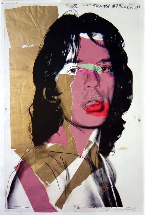 Andy Warhol - Mick Jagger - 2010