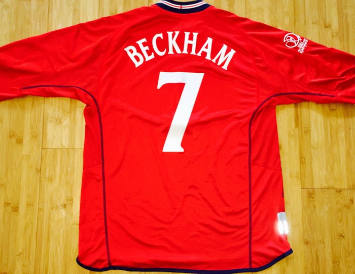 beckham england jersey