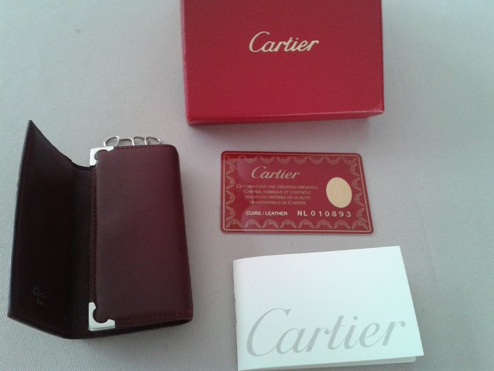 cartier key pouch