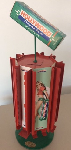 Hollywood Chewing gum display (France) - 100 copies, number 001