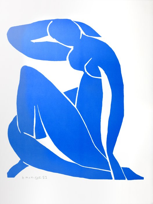 Henri Matisse - Nu Bleu II (Blue Nude II)