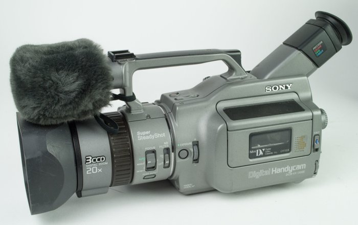 Sony DCR-VX1000E minidv 3CCD camera - Catawiki