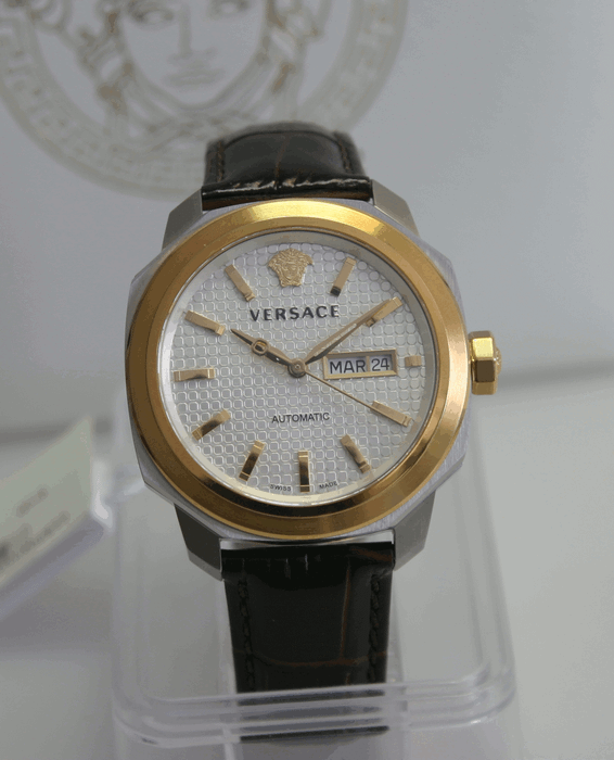 versace dylos automatic watch