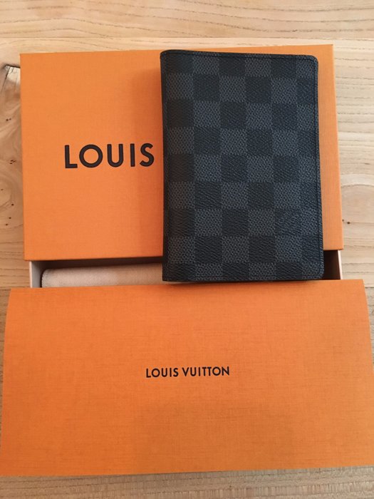 Louis Vuitton, Accessories, Louis Vuitton Passport Cover Taiga Leather  Brown
