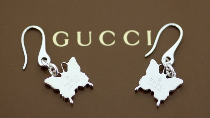 gucci earrings butterfly