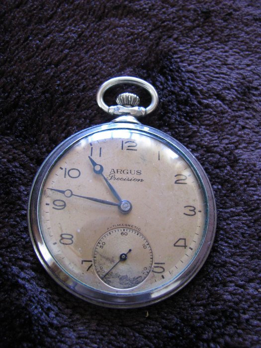 Argus Precision – Men's Pocket Watch – 16 Jewels, 3 ADJ