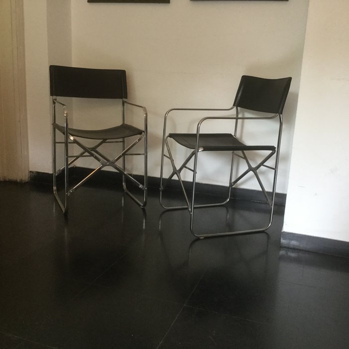  Gae Aulenti per Zanotta - "Folding chairs 'April' ( 2x )